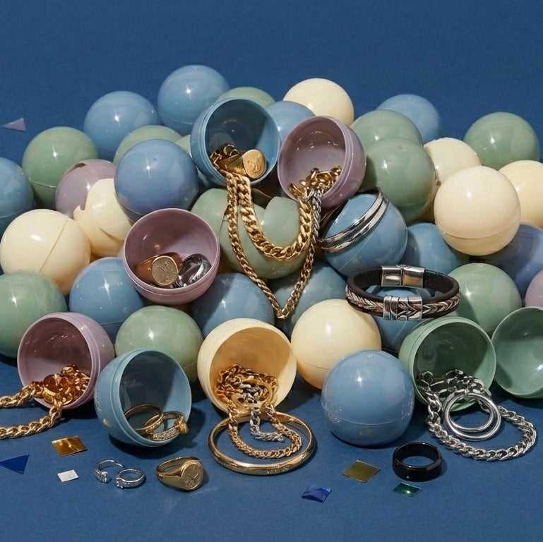 תכשיטים בהפתעה | לאקי סקופ לגברים - Pufa