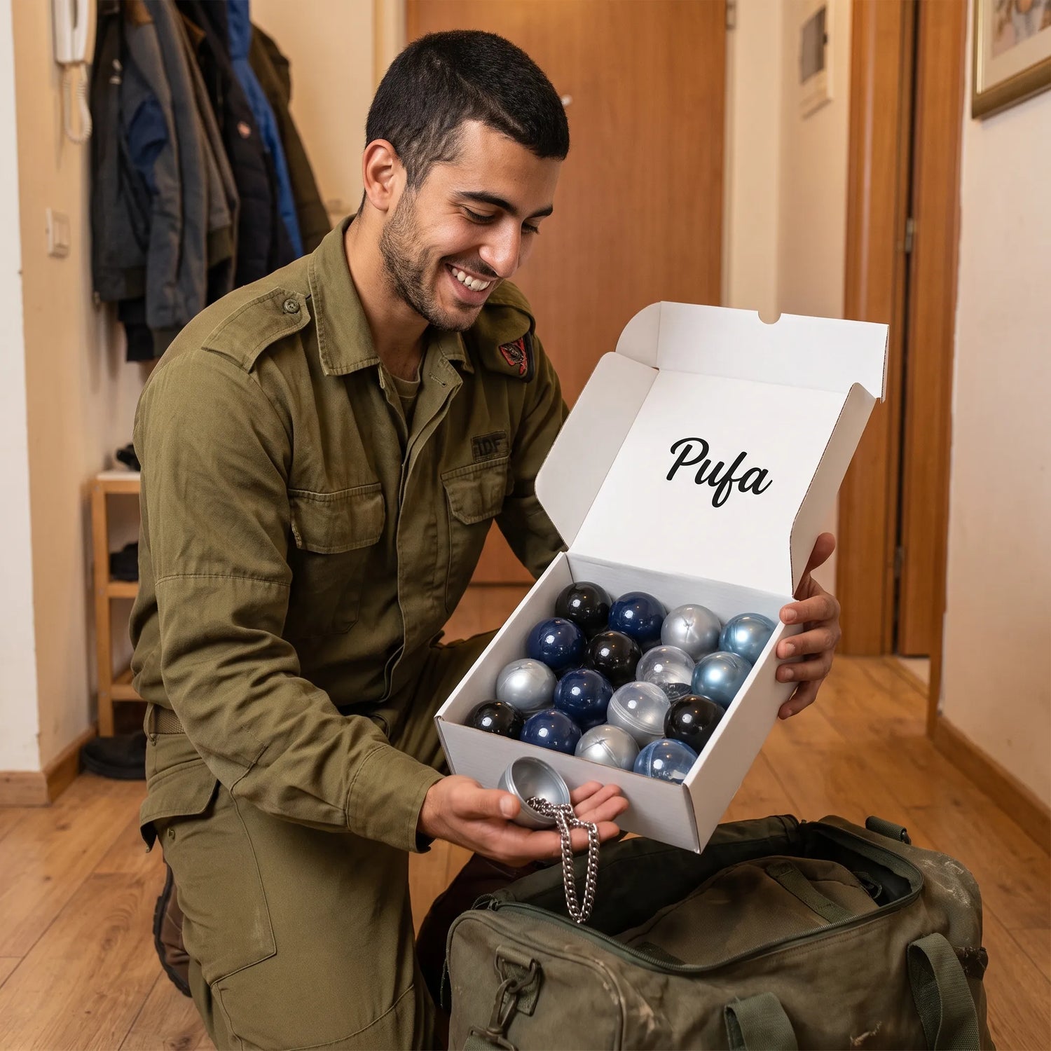 Soldier gift